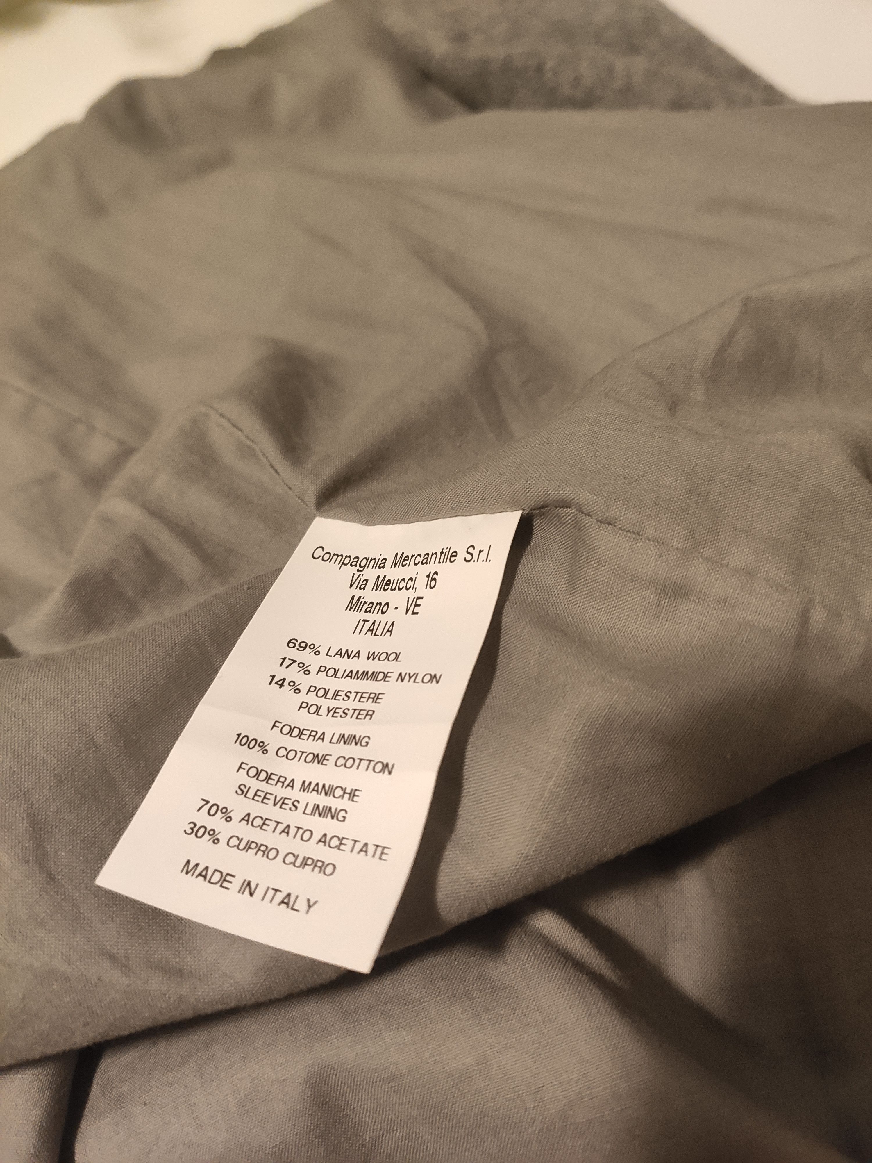 Barena NEW! Soft peacoat.Like Gucci or Saint Laurent Size US M / EU 48-50 / 2 - 9 Thumbnail