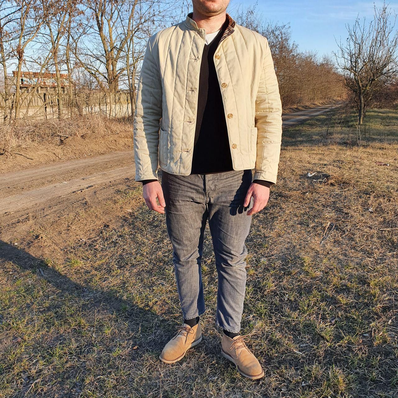 Aquascutum × Vintage Rare 90s Showerproofed Quilted Jacket like Craig Green Size US M / EU 48-50 / 2 - 3 Thumbnail