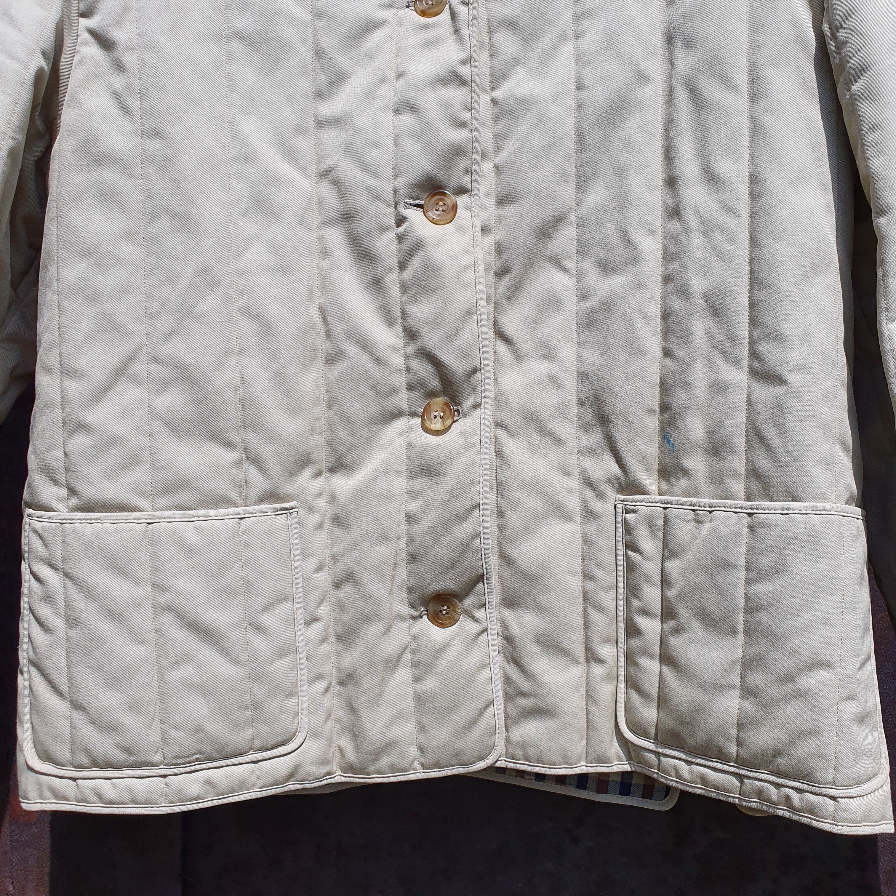 Aquascutum × Vintage Rare 90s Showerproofed Quilted Jacket like Craig Green Size US M / EU 48-50 / 2 - 13 Thumbnail