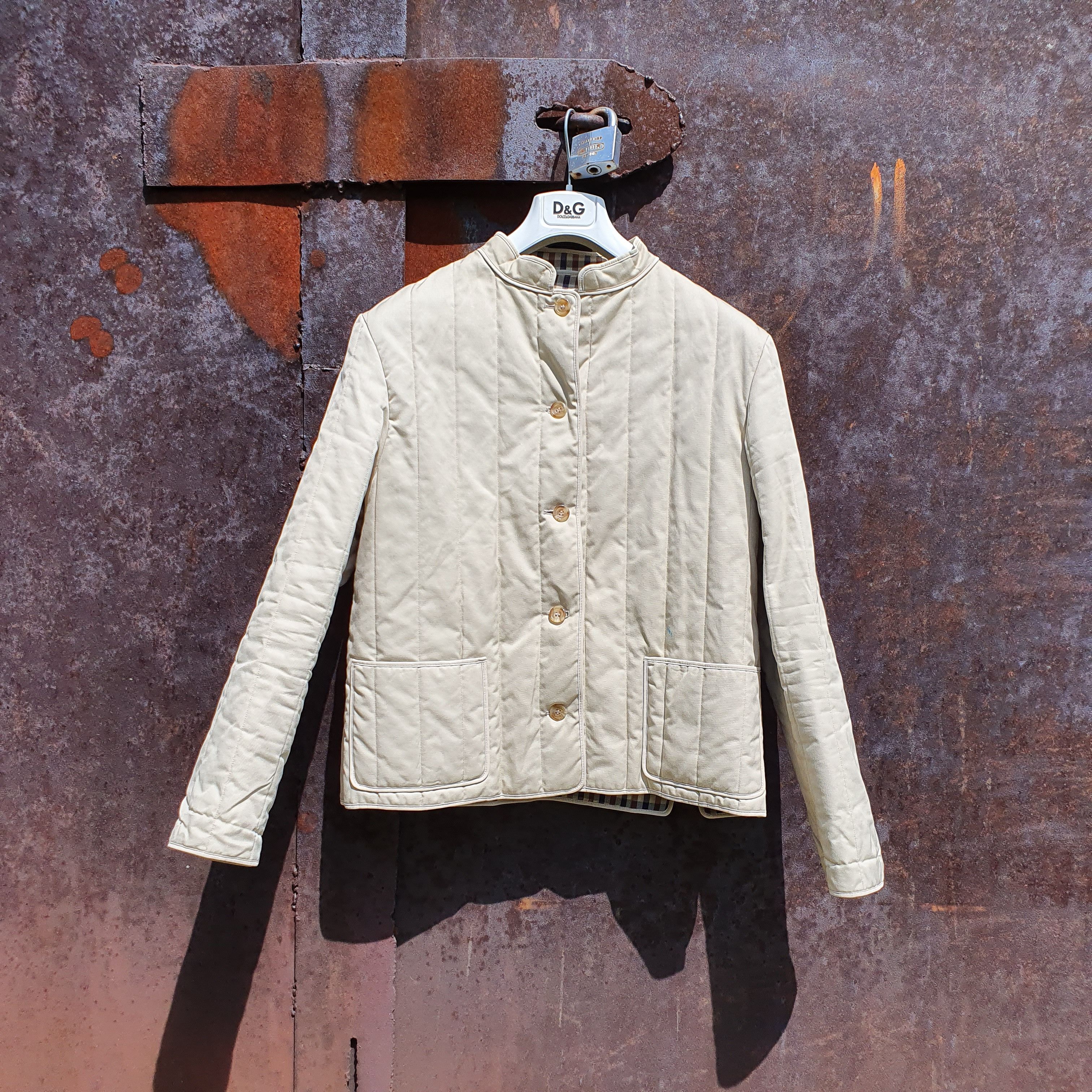 Aquascutum × Vintage Rare 90s Showerproofed Quilted Jacket like Craig Green Size US M / EU 48-50 / 2 - 8 Thumbnail