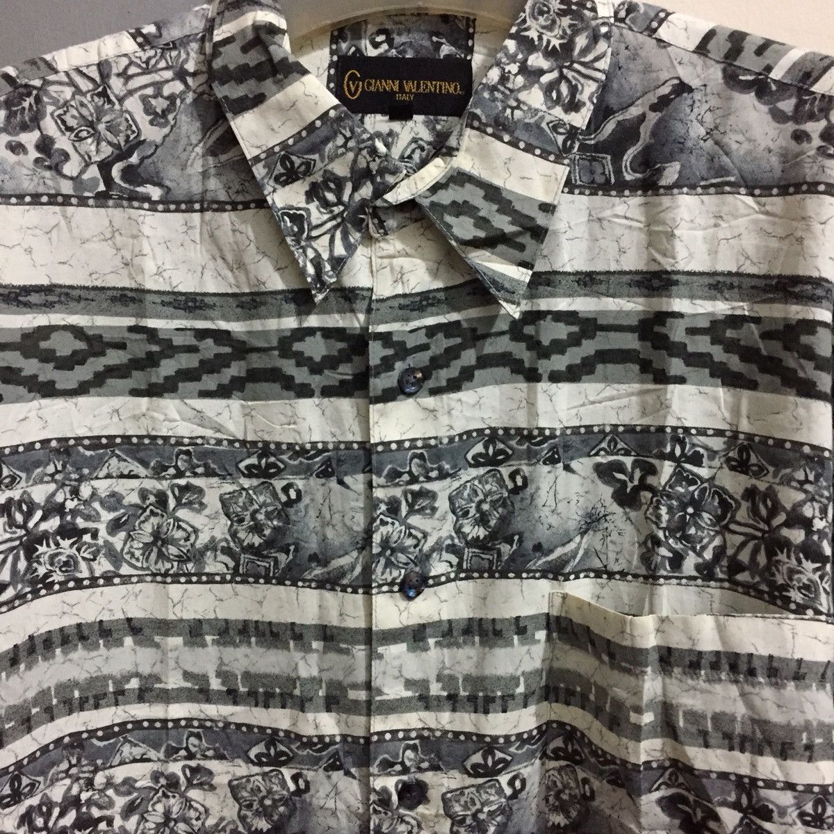 Gianni Valentino × Valentino Vintage gianni valentino button up shirt Size US L / EU 52-54 / 3 - 3 Thumbnail