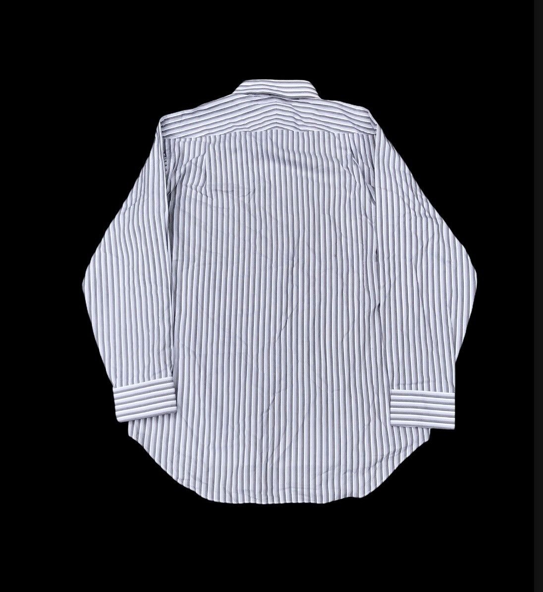 Y's for Men × Yohji Yamamoto Vintage Y'SACCS SACSNY Yohji Yamamoto Button Shirt Stripe Size US L / EU 52-54 / 3 - 2 Thumbnail