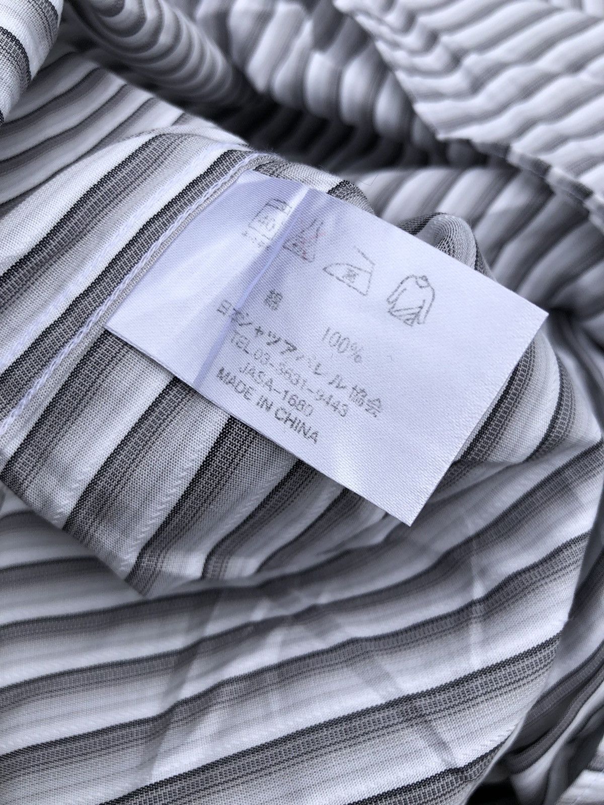 Y's for Men × Yohji Yamamoto Vintage Y'SACCS SACSNY Yohji Yamamoto Button Shirt Stripe Size US L / EU 52-54 / 3 - 6 Thumbnail