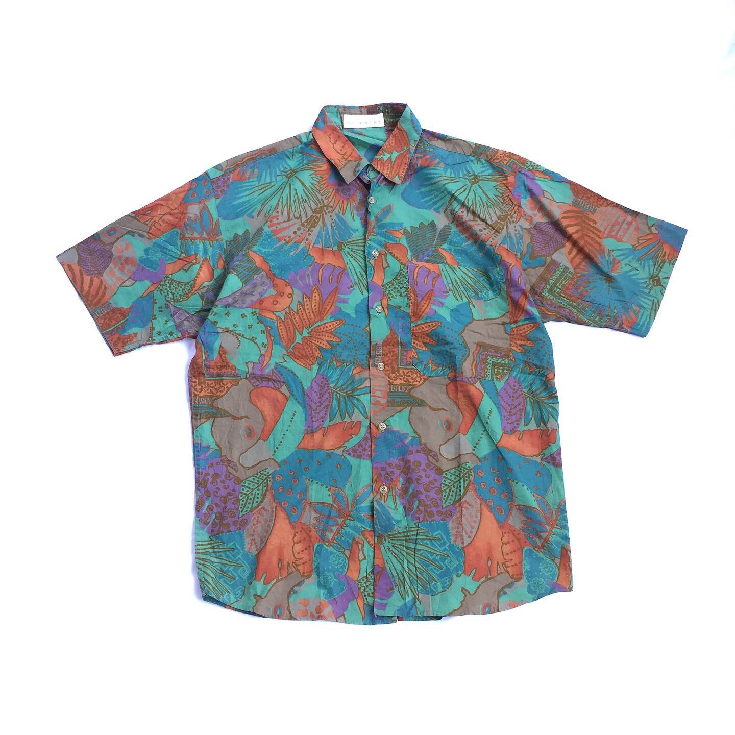 Givenchy Vintage GIVENCHY alloha hawaiian shirt floral Size US S / EU 44-46 / 1 - 2 Thumbnail