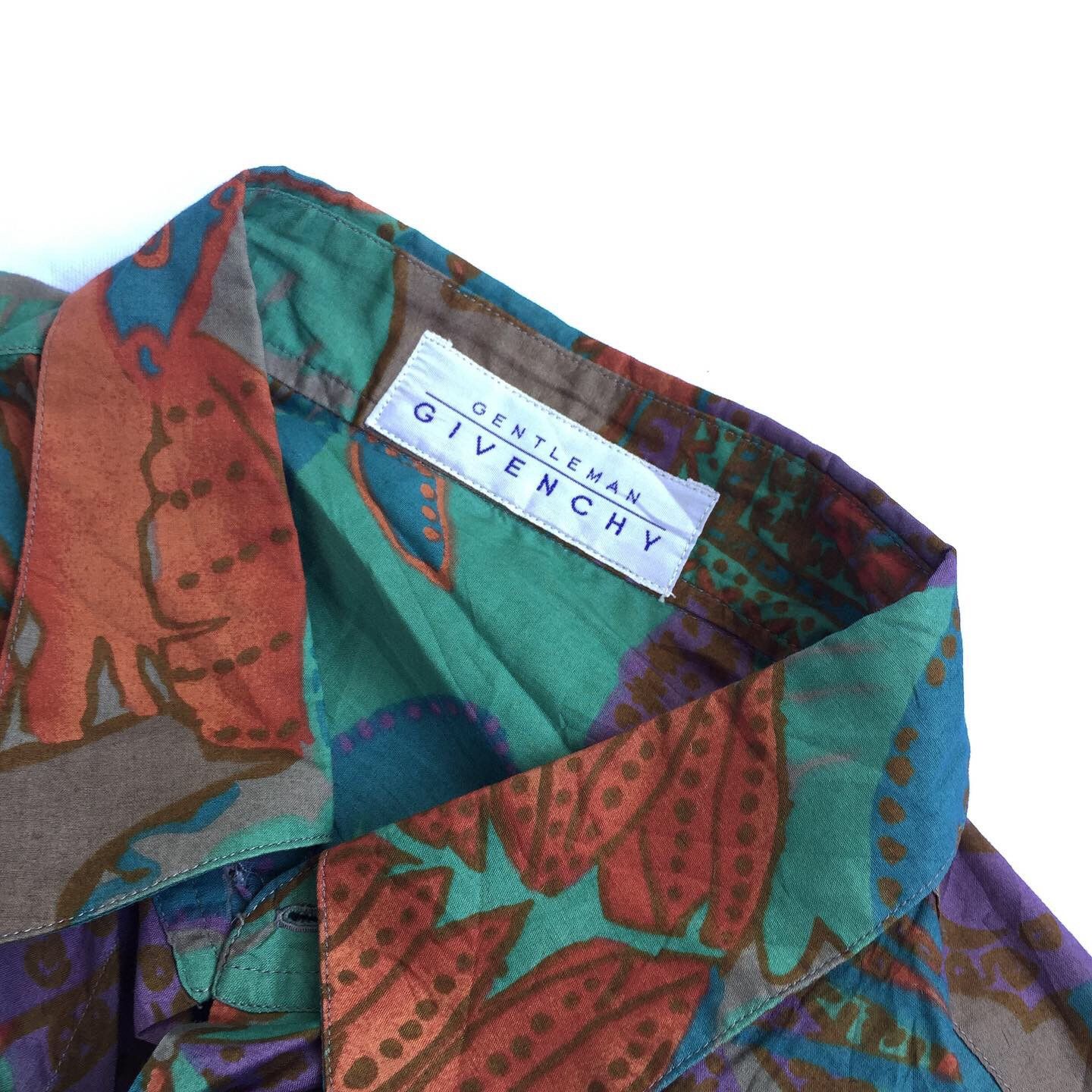 Givenchy Vintage GIVENCHY alloha hawaiian shirt floral Size US S / EU 44-46 / 1 - 4 Thumbnail