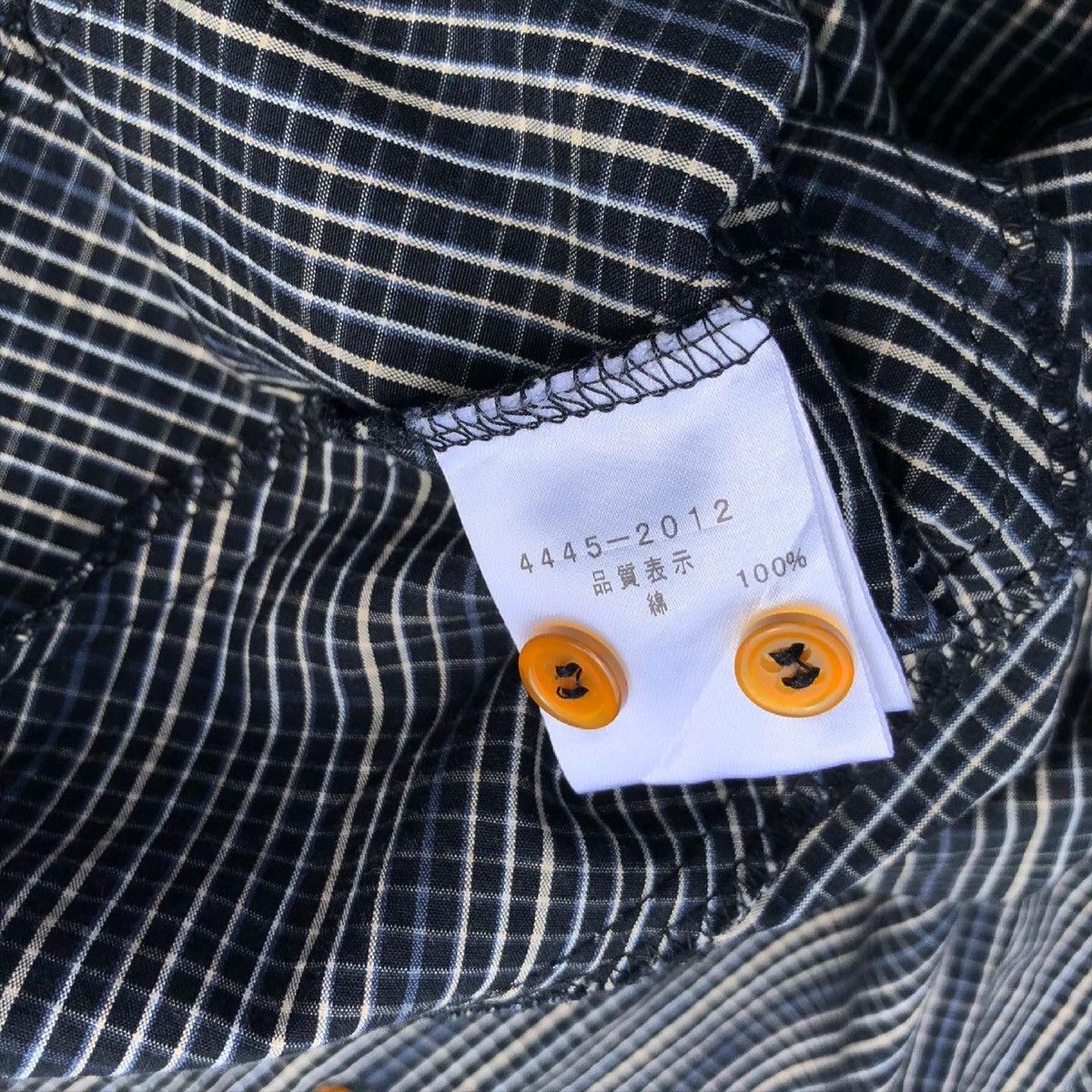 Vivienne Westwood Gingham Authentics Vivienne Westwood Made In Japan Size US S / EU 44-46 / 1 - 7 Thumbnail