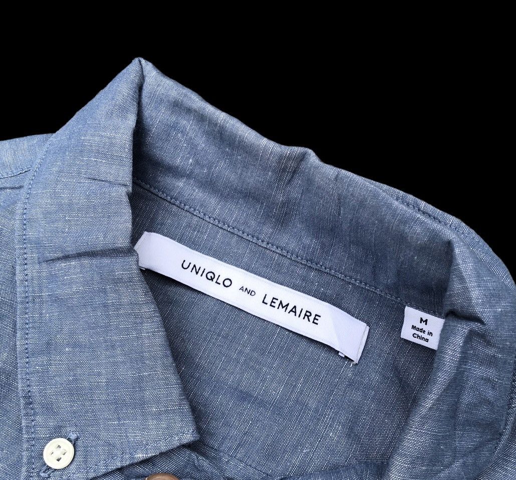 Christophe Lemaire Uniqlo x Lemaire Linen Blend Button Shirt Size US M / EU 48-50 / 2 - 4 Thumbnail