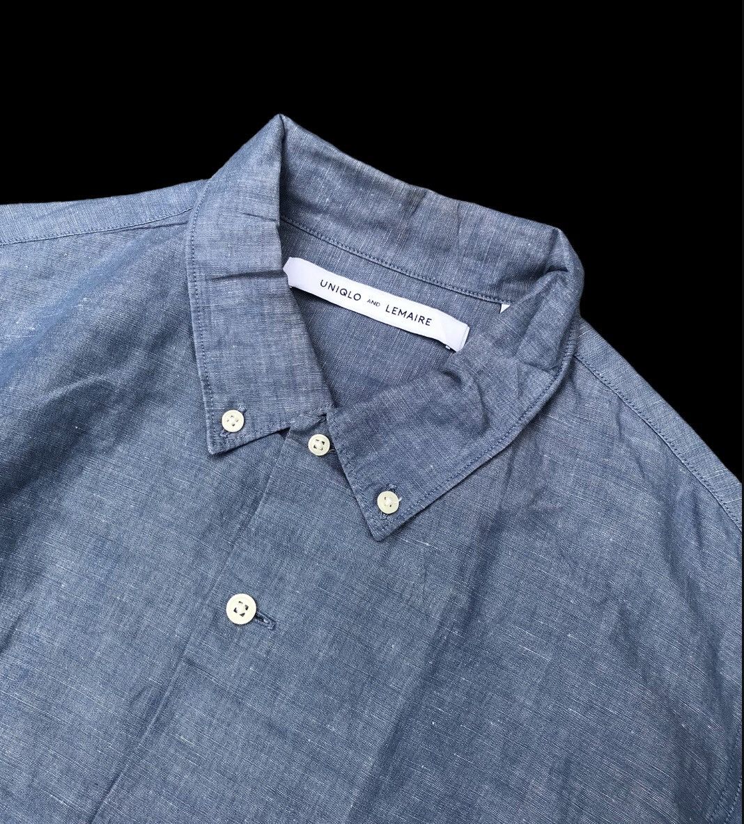 Christophe Lemaire Uniqlo x Lemaire Linen Blend Button Shirt Size US M / EU 48-50 / 2 - 3 Thumbnail