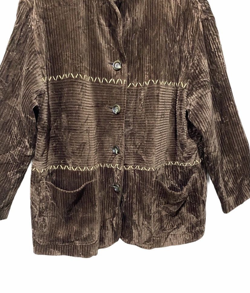 Japanese Brand × Velvet × Vintage 💥delete today💥🇯🇵RENATA ART Velvet Jacket nice designer Size US L / EU 52-54 / 3 - 2 Thumbnail