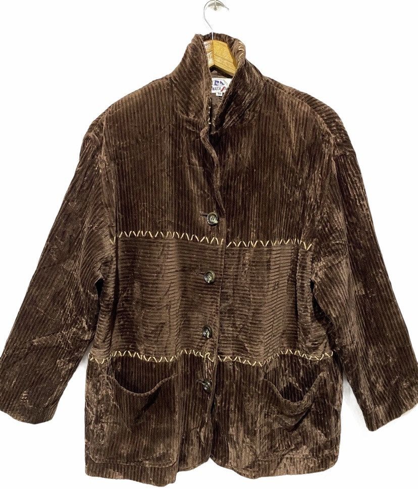 Japanese Brand × Velvet × Vintage 💥delete today💥🇯🇵RENATA ART Velvet Jacket nice designer Size US L / EU 52-54 / 3 - 4 Thumbnail
