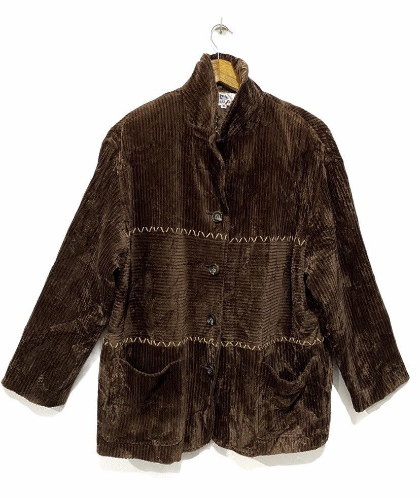 Japanese Brand × Velvet × Vintage 💥delete today💥🇯🇵RENATA ART Velvet Jacket nice designer Size US L / EU 52-54 / 3 - 3 Thumbnail
