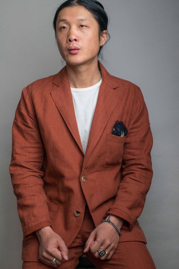 De Bonne Facture De Bonne Facture Relaxed Jacket - Clay Red Brushed Linen Size US M / EU 48-50 / 2 - 1 Thumbnail
