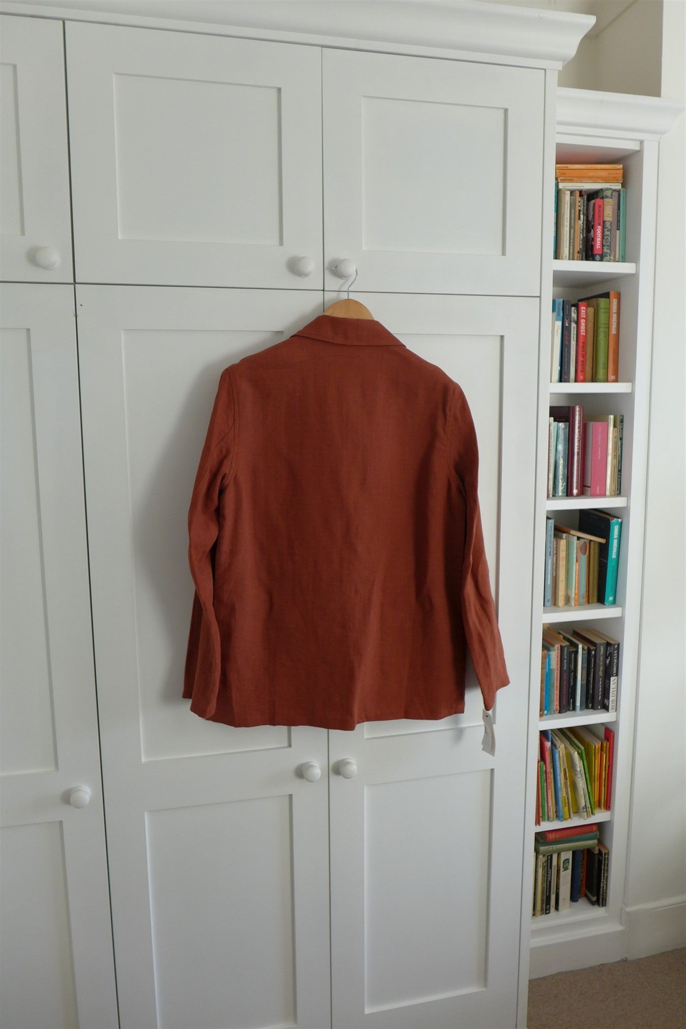 De Bonne Facture De Bonne Facture Relaxed Jacket - Clay Red Brushed Linen Size US M / EU 48-50 / 2 - 9 Thumbnail