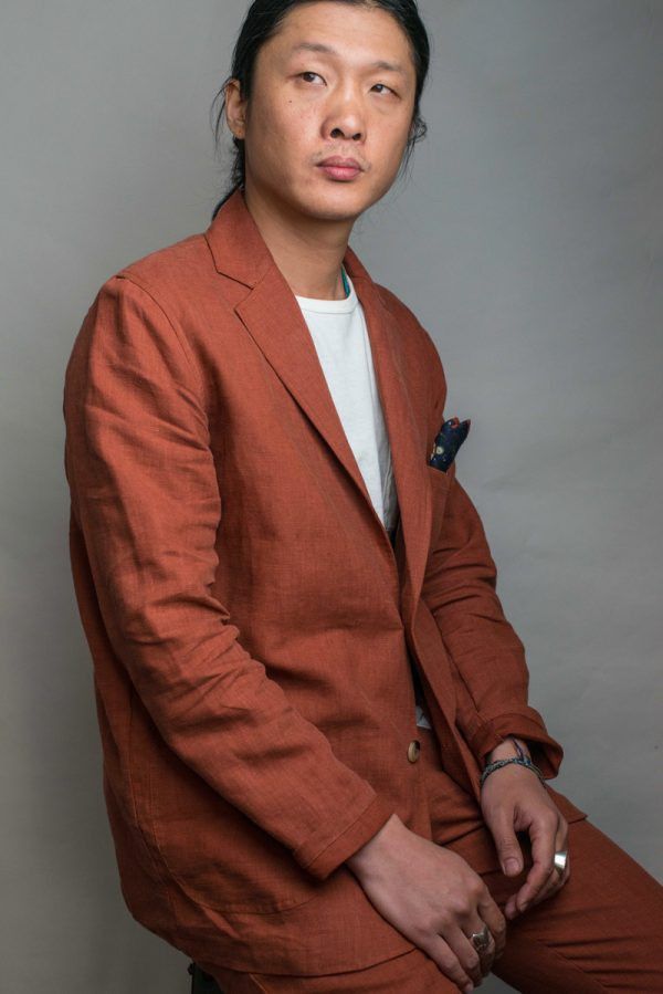 De Bonne Facture De Bonne Facture Relaxed Jacket - Clay Red Brushed Linen Size US M / EU 48-50 / 2 - 2 Thumbnail
