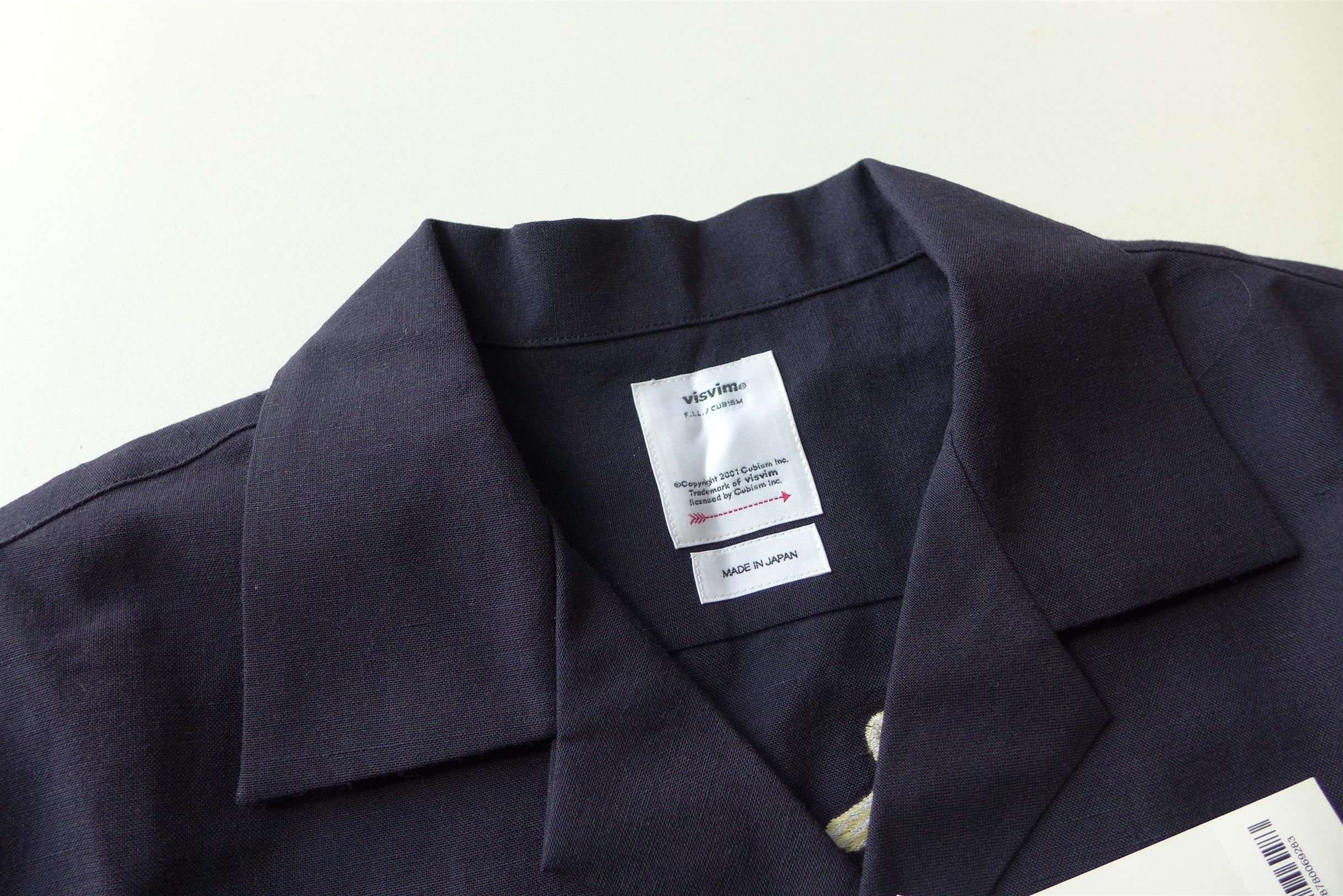 Visvim Visvim Sanko Short Sleeve Navy Souvenir Shirt Size US M / EU 48-50 / 2 - 10 Thumbnail