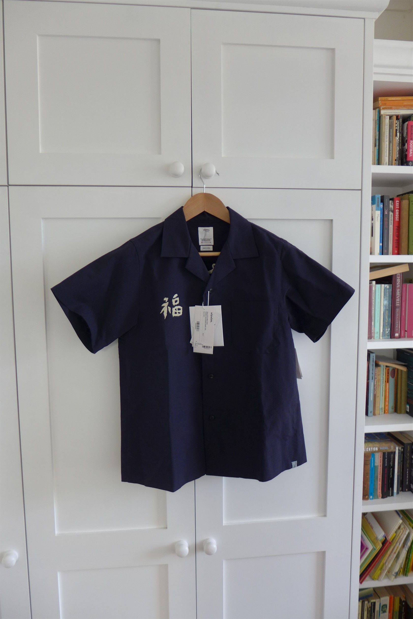Visvim Visvim Sanko Short Sleeve Navy Souvenir Shirt Size US M / EU 48-50 / 2 - 8 Thumbnail