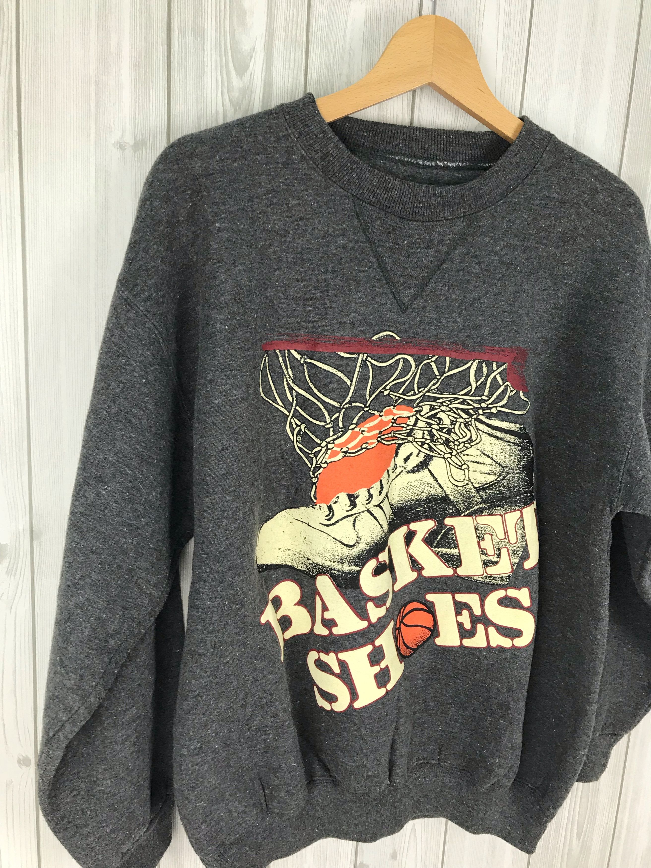 Pro Player Vintage BASKET SHOES Big Logo Sweatshirt Size US M / EU 48-50 / 2 - 4 Thumbnail