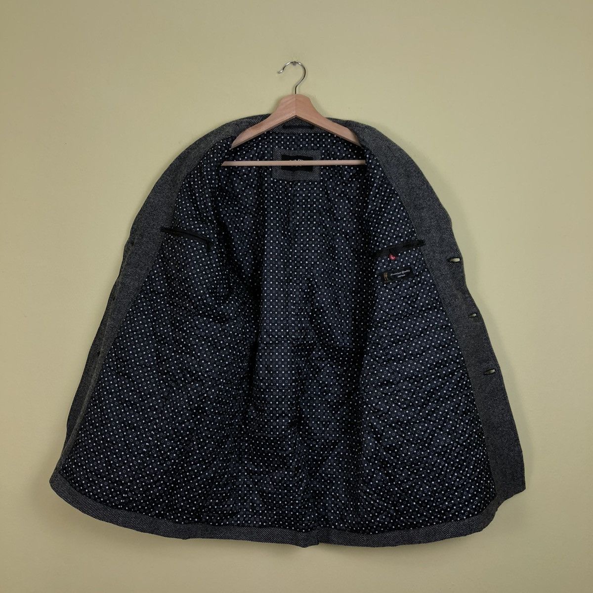 Japanese Brand Casual Coat Double Pocket Playboy Size US L / EU 52-54 / 3 - 7 Thumbnail