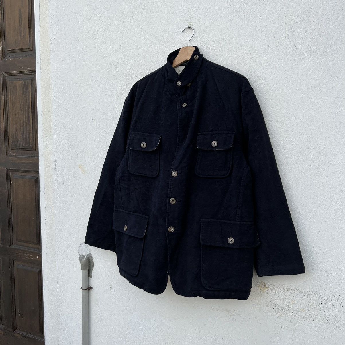 Japanese Brand VINTAGE UCOB RARE STRIPE COLOURFUL LINING WOOL JACKET Size US M / EU 48-50 / 2 - 3 Thumbnail