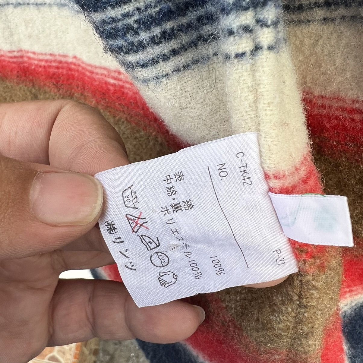 Japanese Brand VINTAGE UCOB RARE STRIPE COLOURFUL LINING WOOL JACKET Size US M / EU 48-50 / 2 - 15 Thumbnail