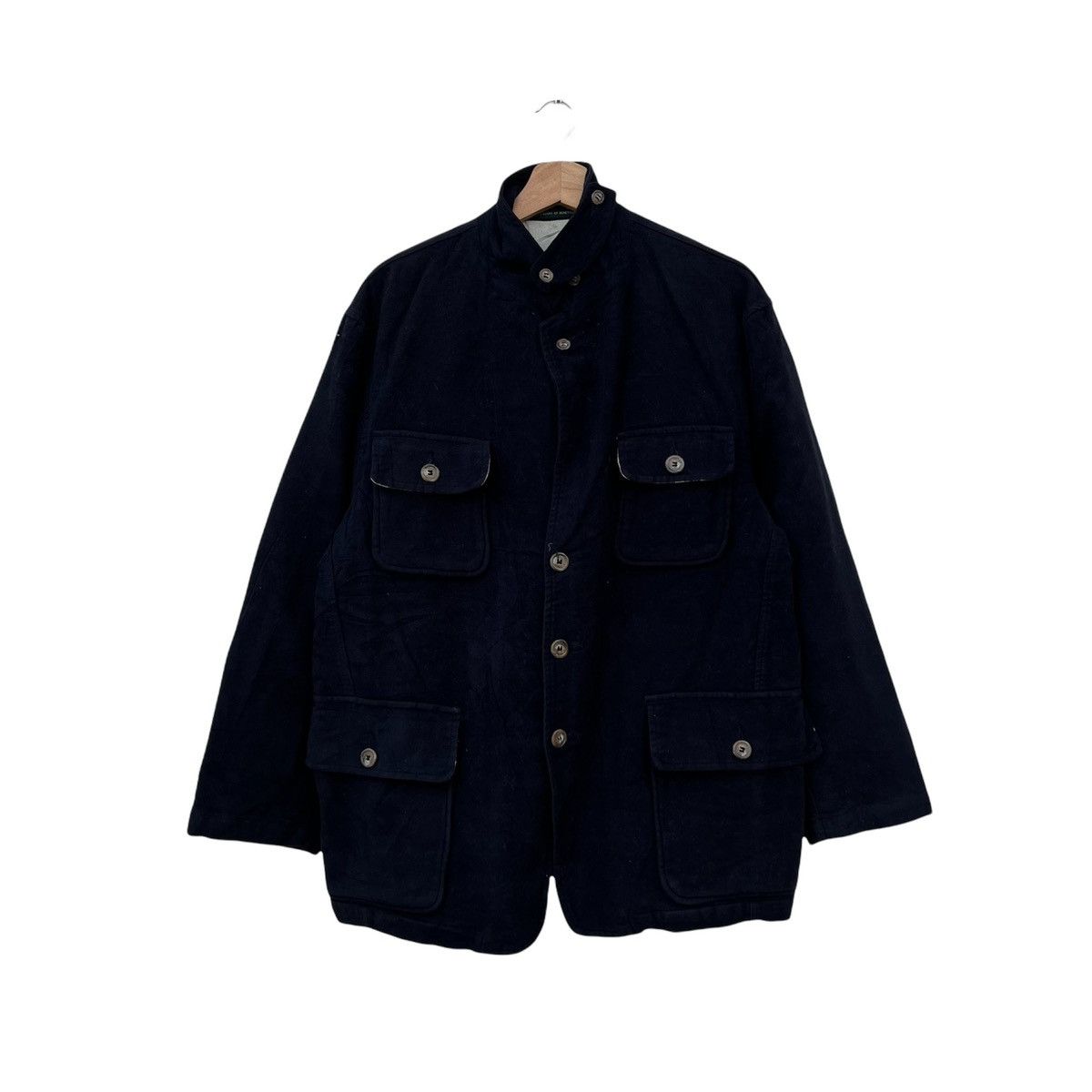 Japanese Brand VINTAGE UCOB RARE STRIPE COLOURFUL LINING WOOL JACKET Size US M / EU 48-50 / 2 - 1 Thumbnail