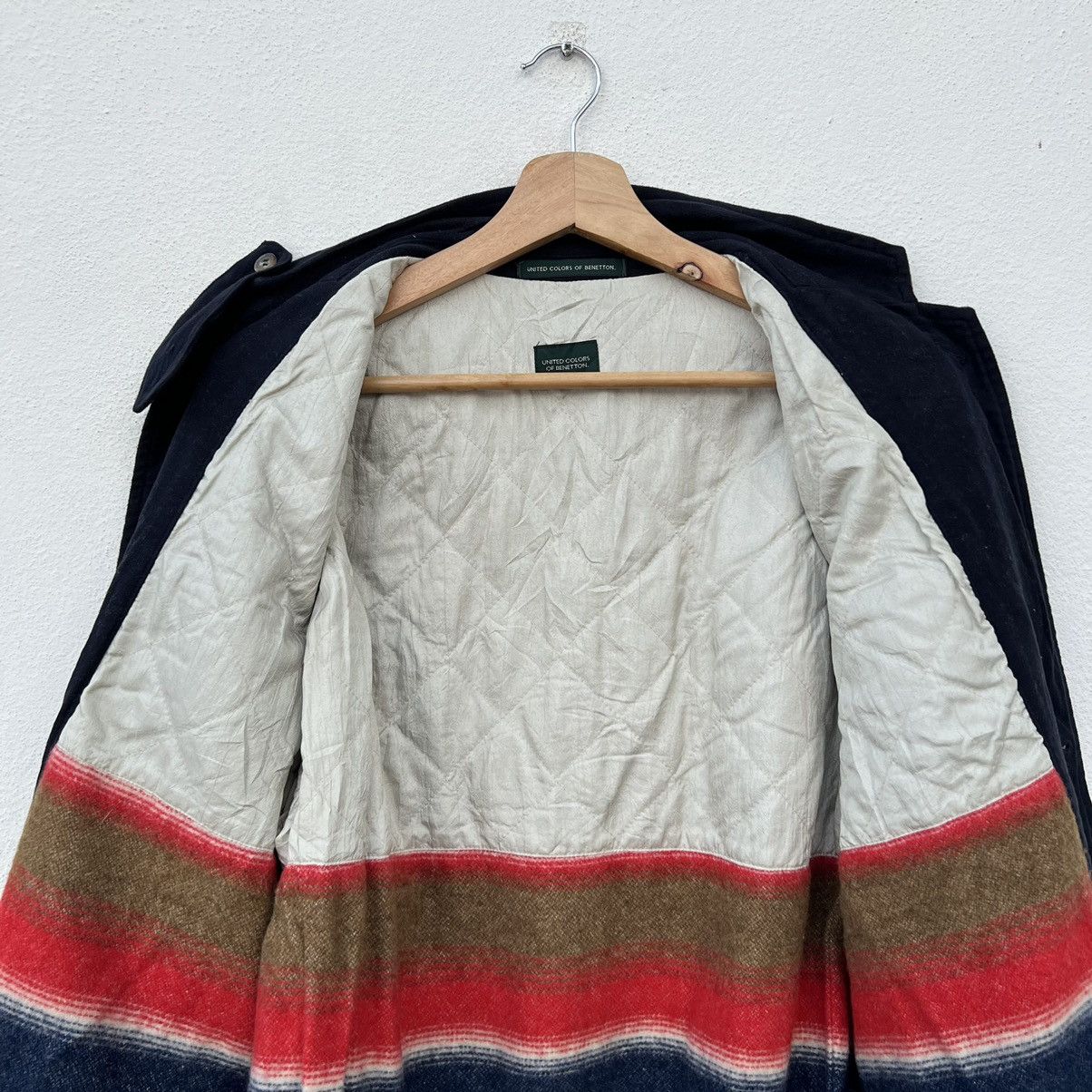 Japanese Brand VINTAGE UCOB RARE STRIPE COLOURFUL LINING WOOL JACKET Size US M / EU 48-50 / 2 - 11 Thumbnail