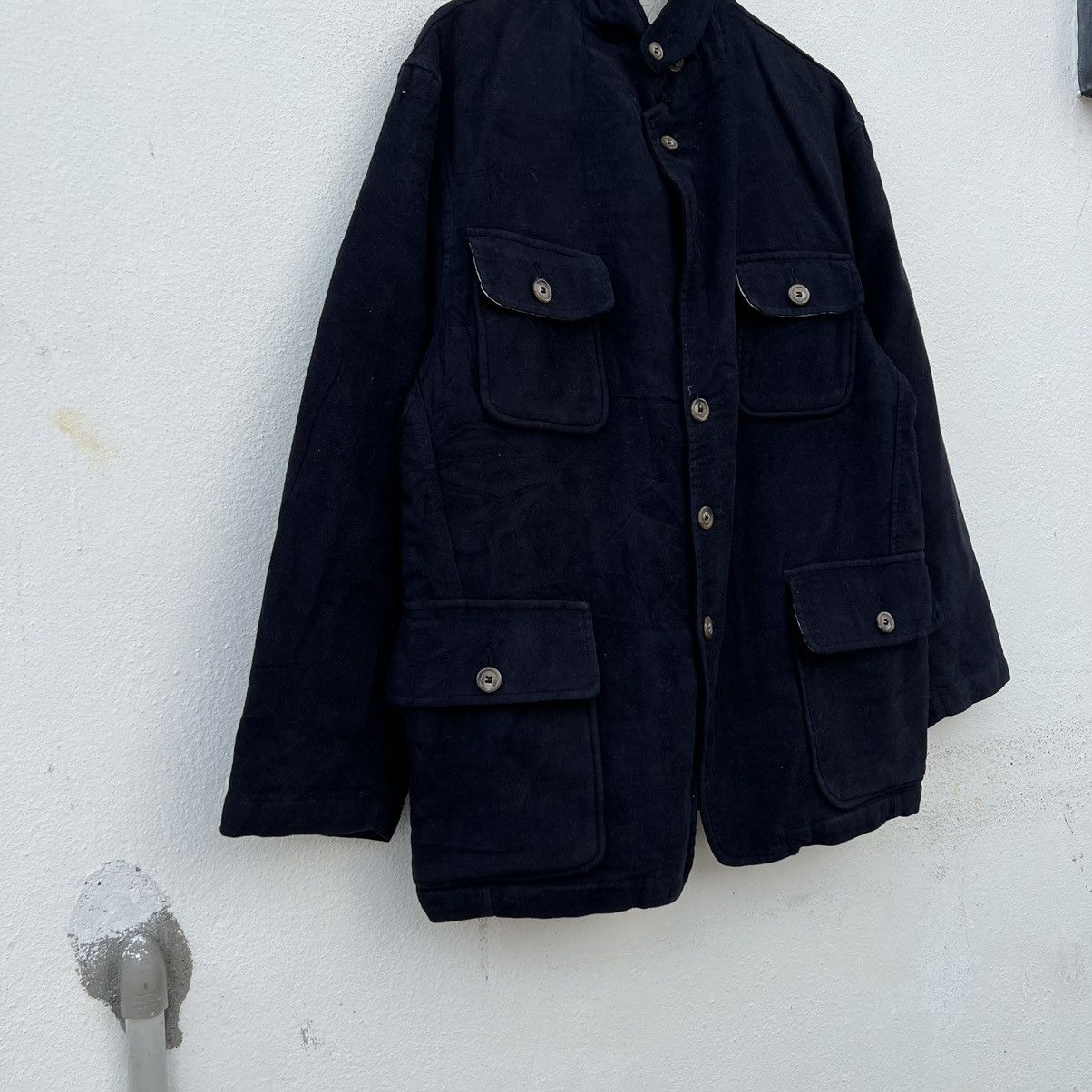 Japanese Brand VINTAGE UCOB RARE STRIPE COLOURFUL LINING WOOL JACKET Size US M / EU 48-50 / 2 - 5 Thumbnail