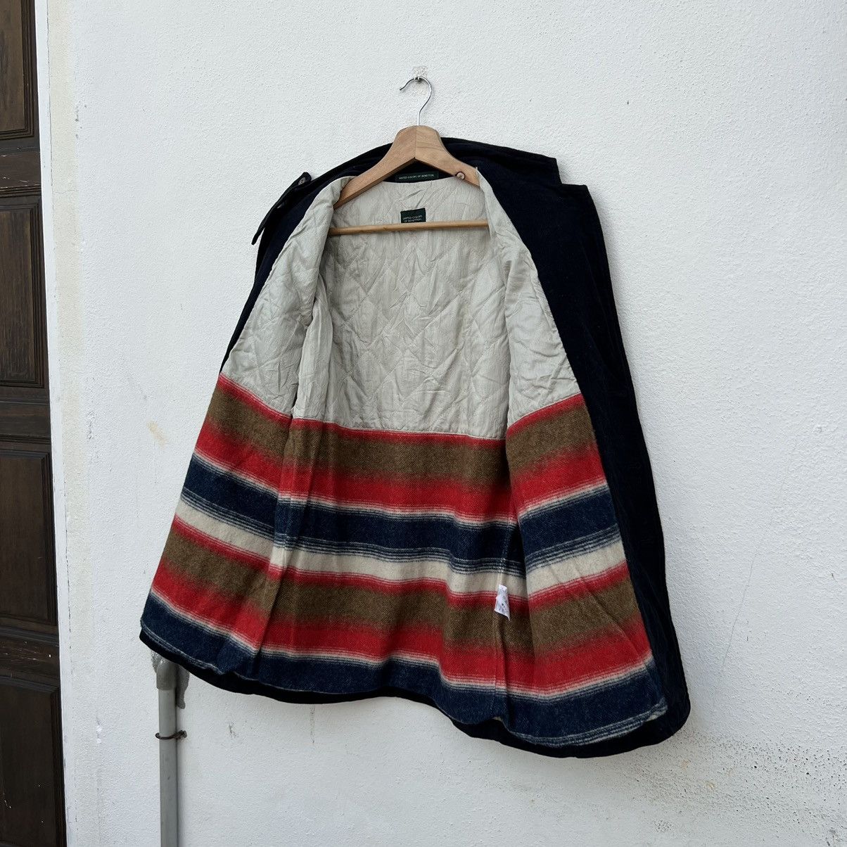 Japanese Brand VINTAGE UCOB RARE STRIPE COLOURFUL LINING WOOL JACKET Size US M / EU 48-50 / 2 - 10 Thumbnail