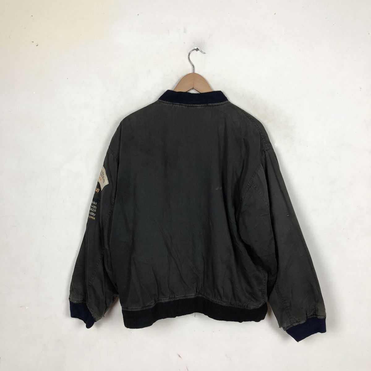Japanese Brand VINTAGE PREMIUM-SIMON BOMBER JACKET Size US L / EU 52-54 / 3 - 8 Thumbnail