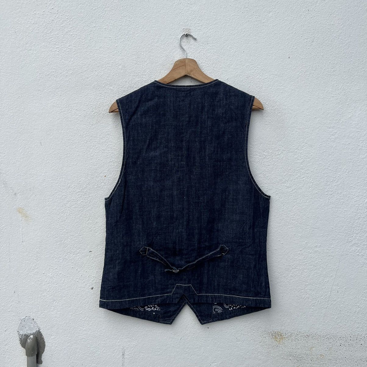 Beams Plus DENIM DESIGN RARE LINING TANK TOP VEST BEAMS HEART Size US L / EU 52-54 / 3 - 7 Thumbnail
