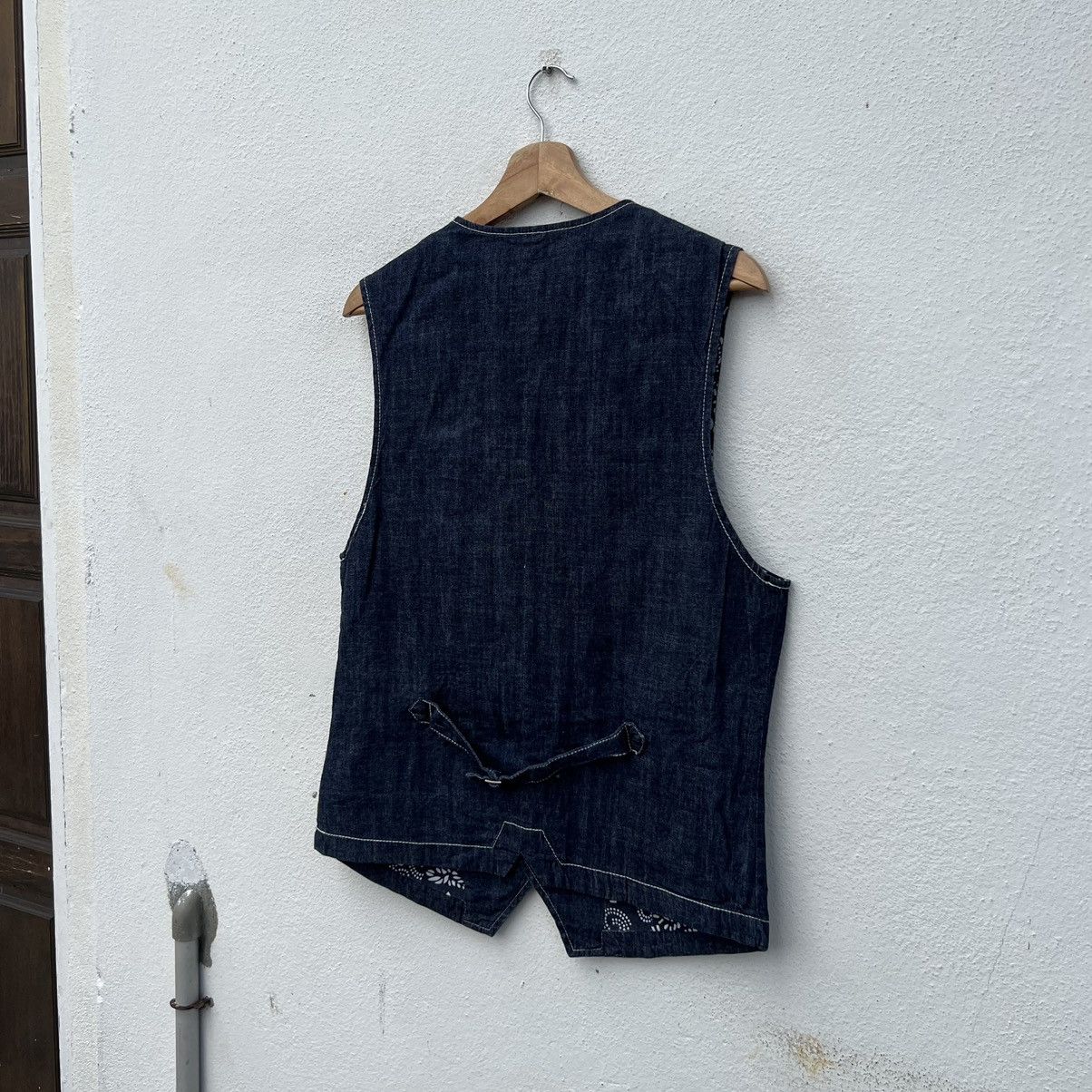 Beams Plus DENIM DESIGN RARE LINING TANK TOP VEST BEAMS HEART Size US L / EU 52-54 / 3 - 8 Thumbnail