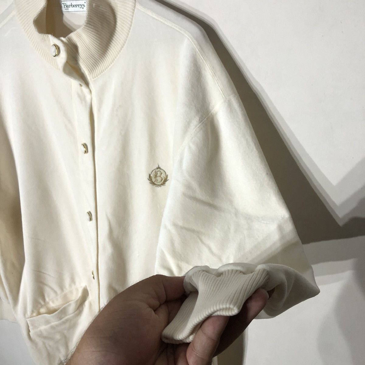 Burberry Vintage Button Cardigan Burberrys Size US M / EU 48-50 / 2 - 5 Thumbnail