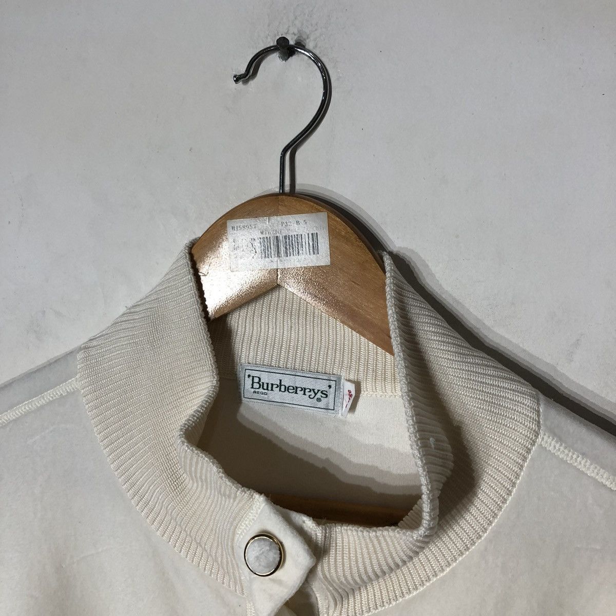 Burberry Vintage Button Cardigan Burberrys Size US M / EU 48-50 / 2 - 6 Thumbnail