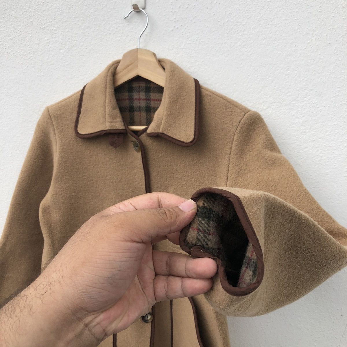Japanese Brand SHIPS BUTTON WOOL JACKET MADE IN GREAT BRITAIN Size US M / EU 48-50 / 2 - 6 Thumbnail