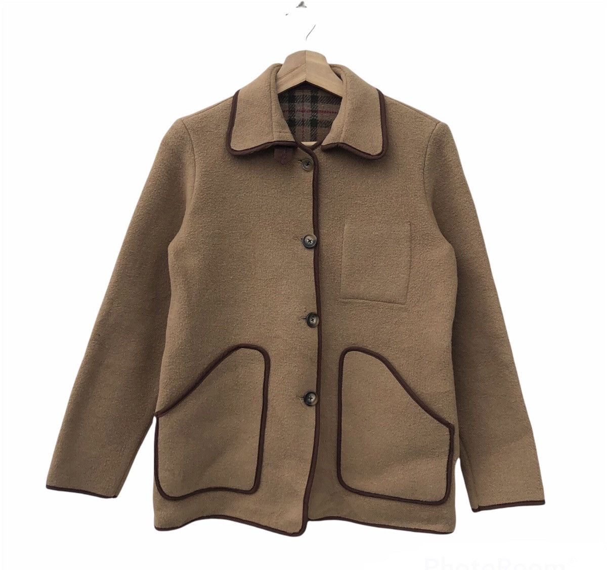 Japanese Brand SHIPS BUTTON WOOL JACKET MADE IN GREAT BRITAIN Size US M / EU 48-50 / 2 - 1 Thumbnail