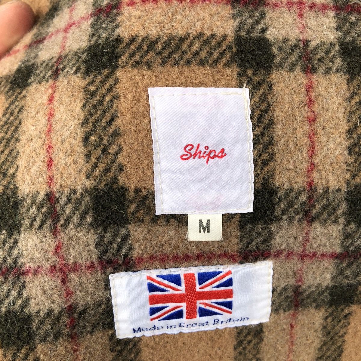 Japanese Brand SHIPS BUTTON WOOL JACKET MADE IN GREAT BRITAIN Size US M / EU 48-50 / 2 - 10 Thumbnail