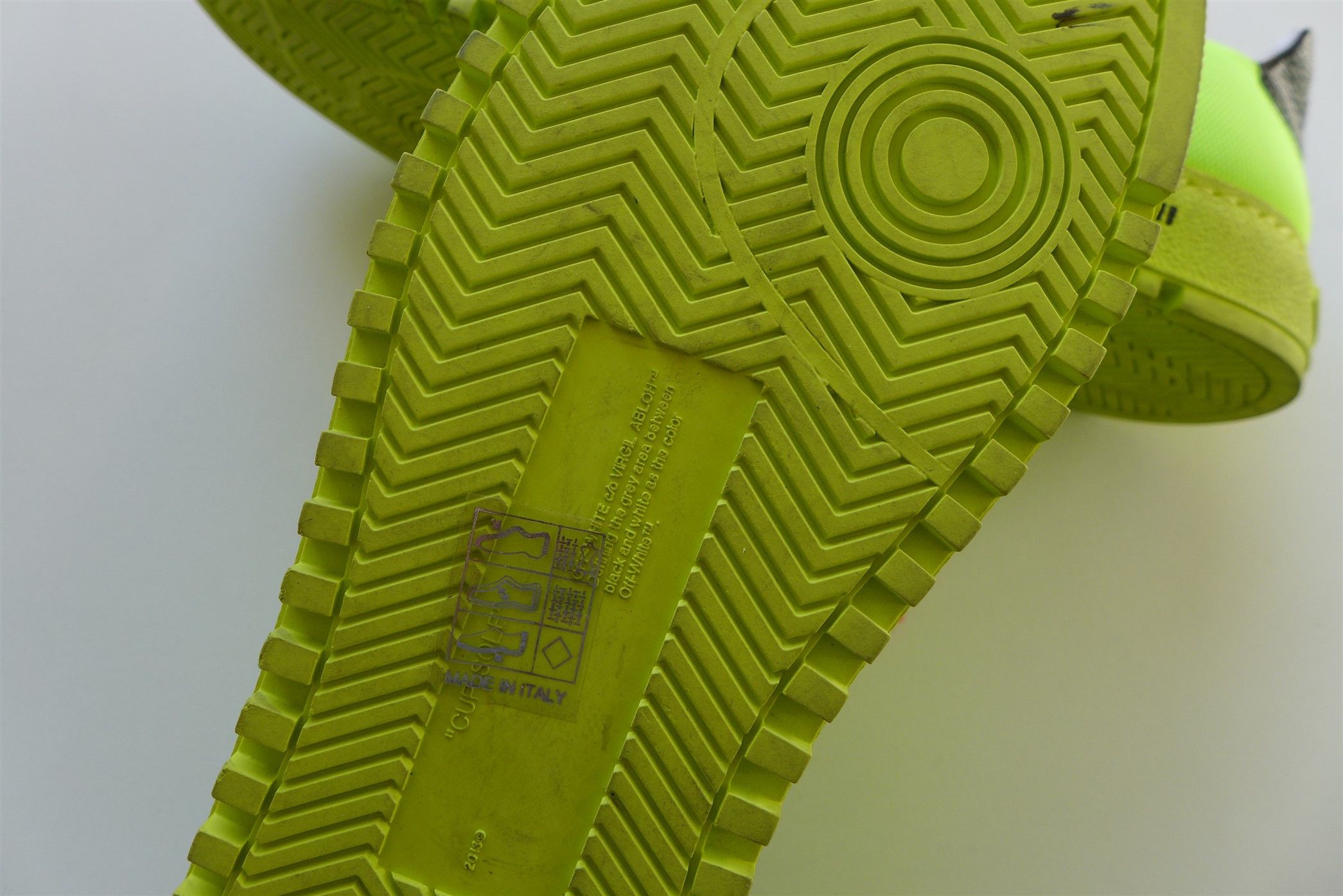 Off-White Off-White 2.0 Canvas Sneakers - Yellow Size US 6.5 / EU 39-40 - 16 Thumbnail