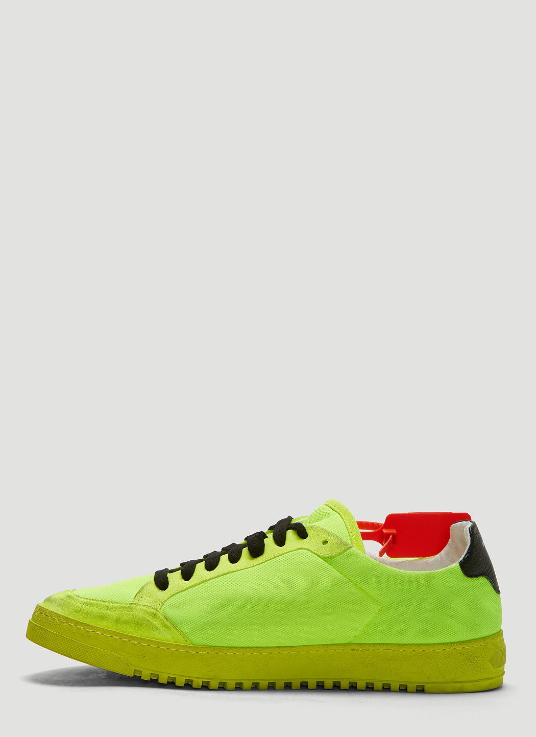 Off-White Off-White 2.0 Canvas Sneakers - Yellow Size US 6.5 / EU 39-40 - 2 Thumbnail