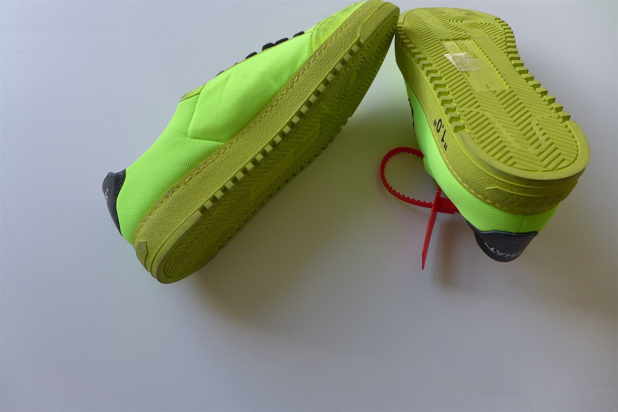 Off-White Off-White 2.0 Canvas Sneakers - Yellow Size US 6.5 / EU 39-40 - 7 Thumbnail
