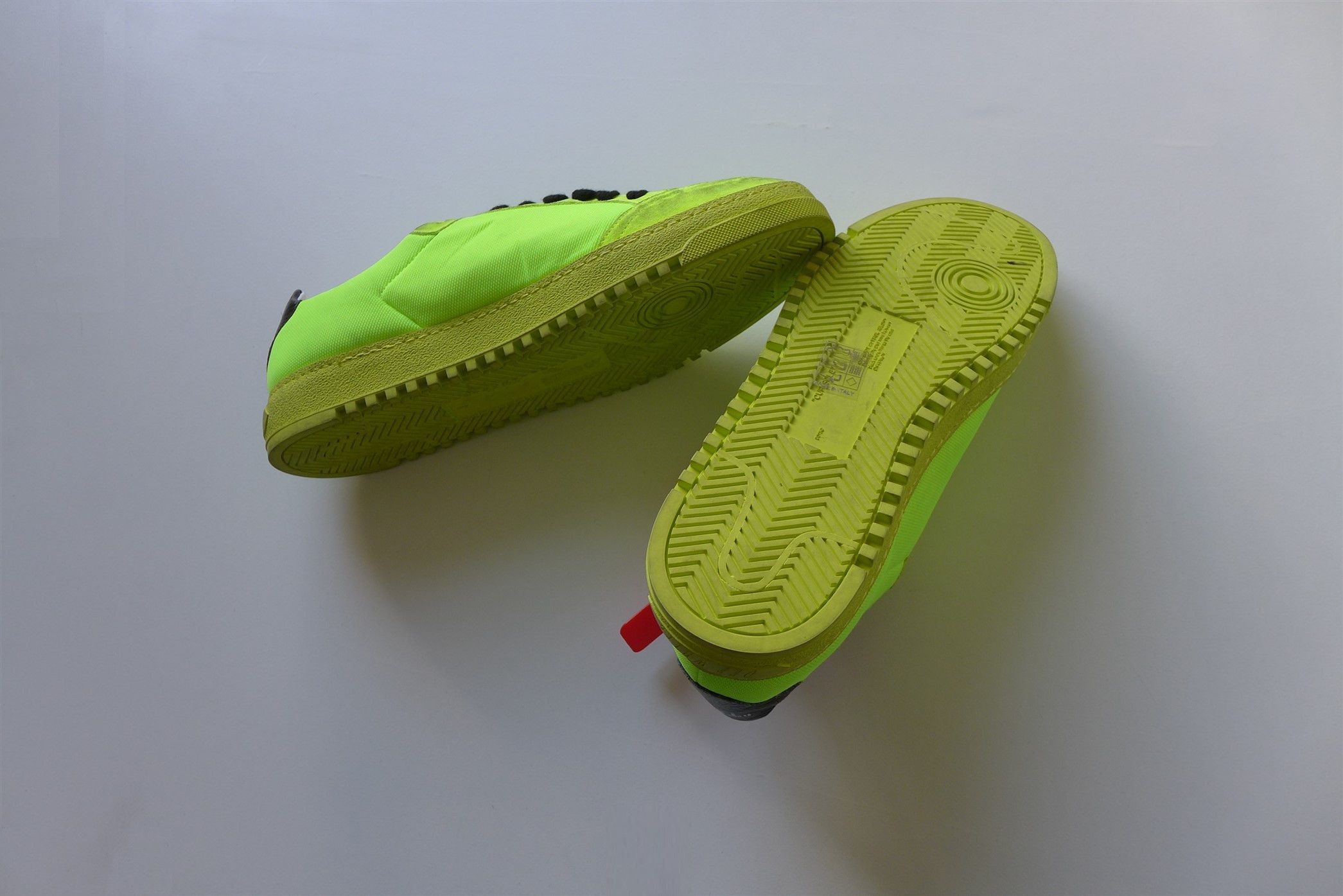 Off-White Off-White 2.0 Canvas Sneakers - Yellow Size US 6.5 / EU 39-40 - 6 Thumbnail
