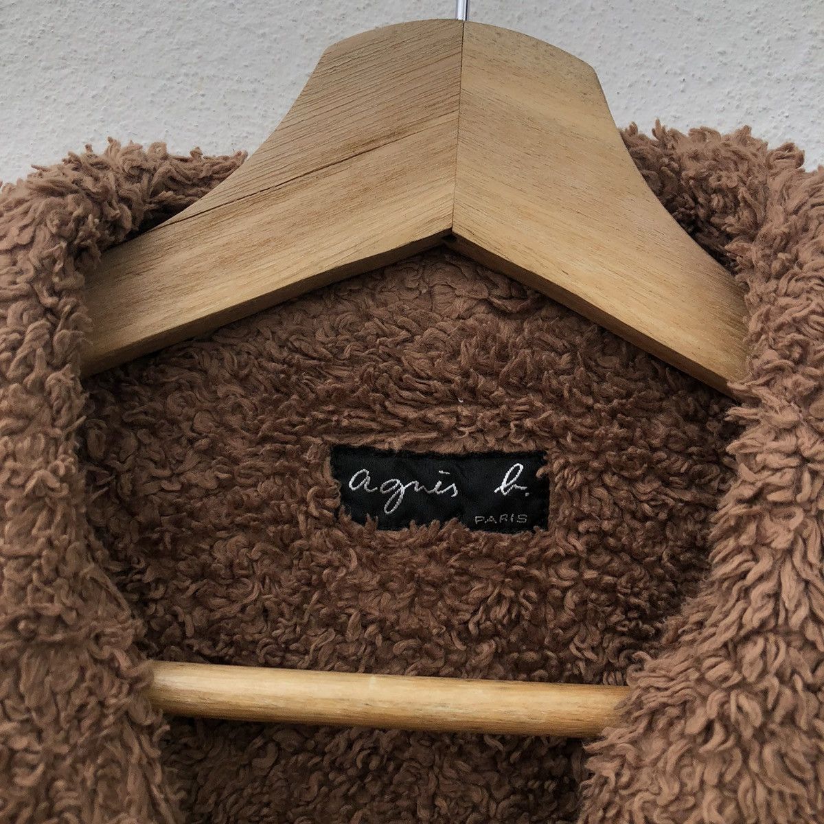 agnes b. AGNES B. PARIS FLEECE LONG JACKET Size US M / EU 48-50 / 2 - 9 Thumbnail