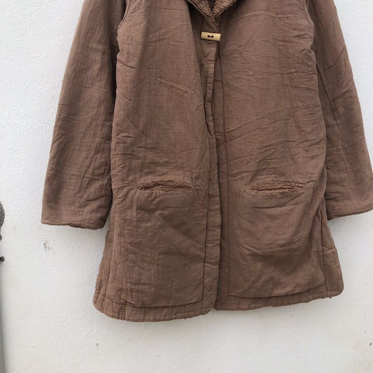 agnes b. AGNES B. PARIS FLEECE LONG JACKET Size US M / EU 48-50 / 2 - 4 Thumbnail