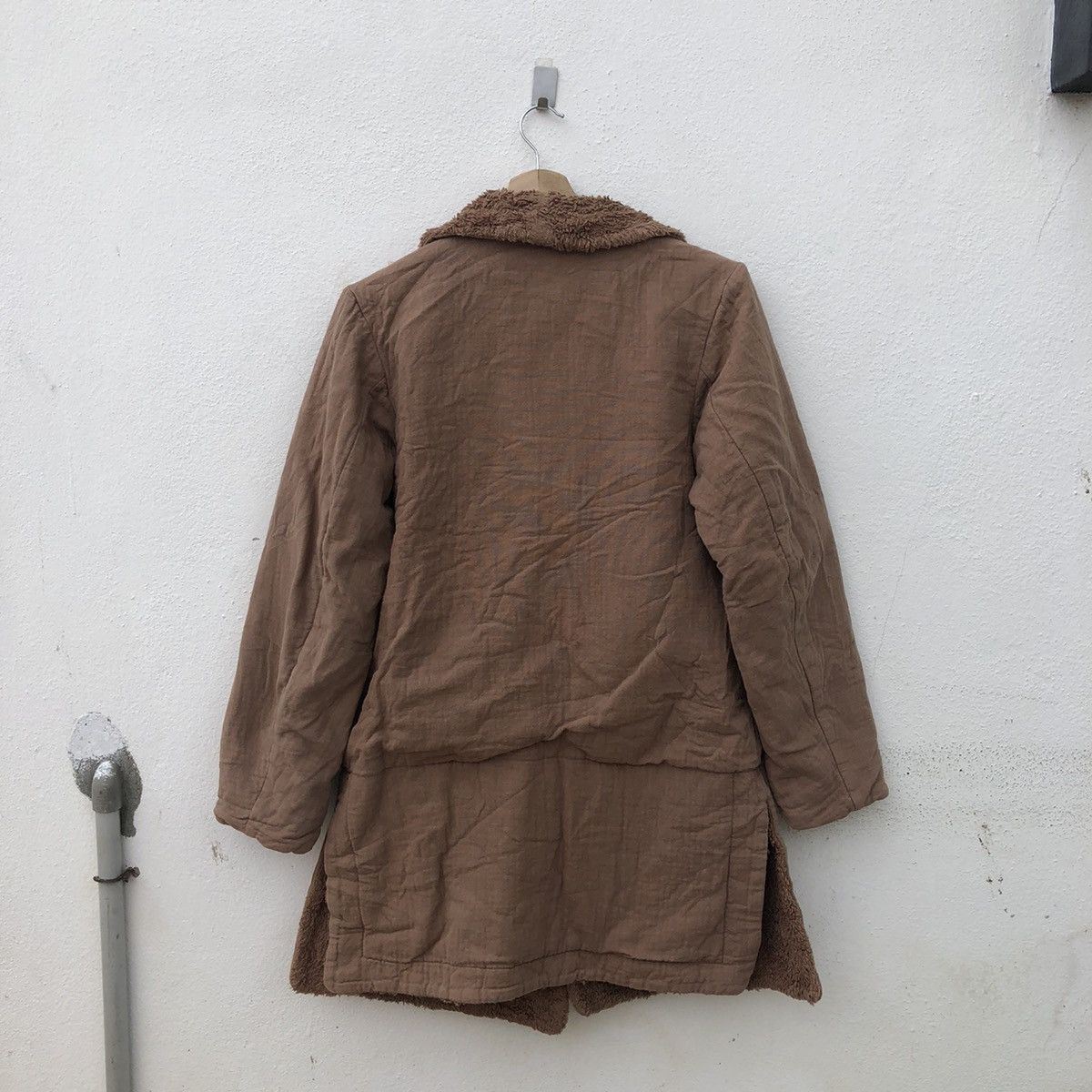 agnes b. AGNES B. PARIS FLEECE LONG JACKET Size US M / EU 48-50 / 2 - 7 Thumbnail