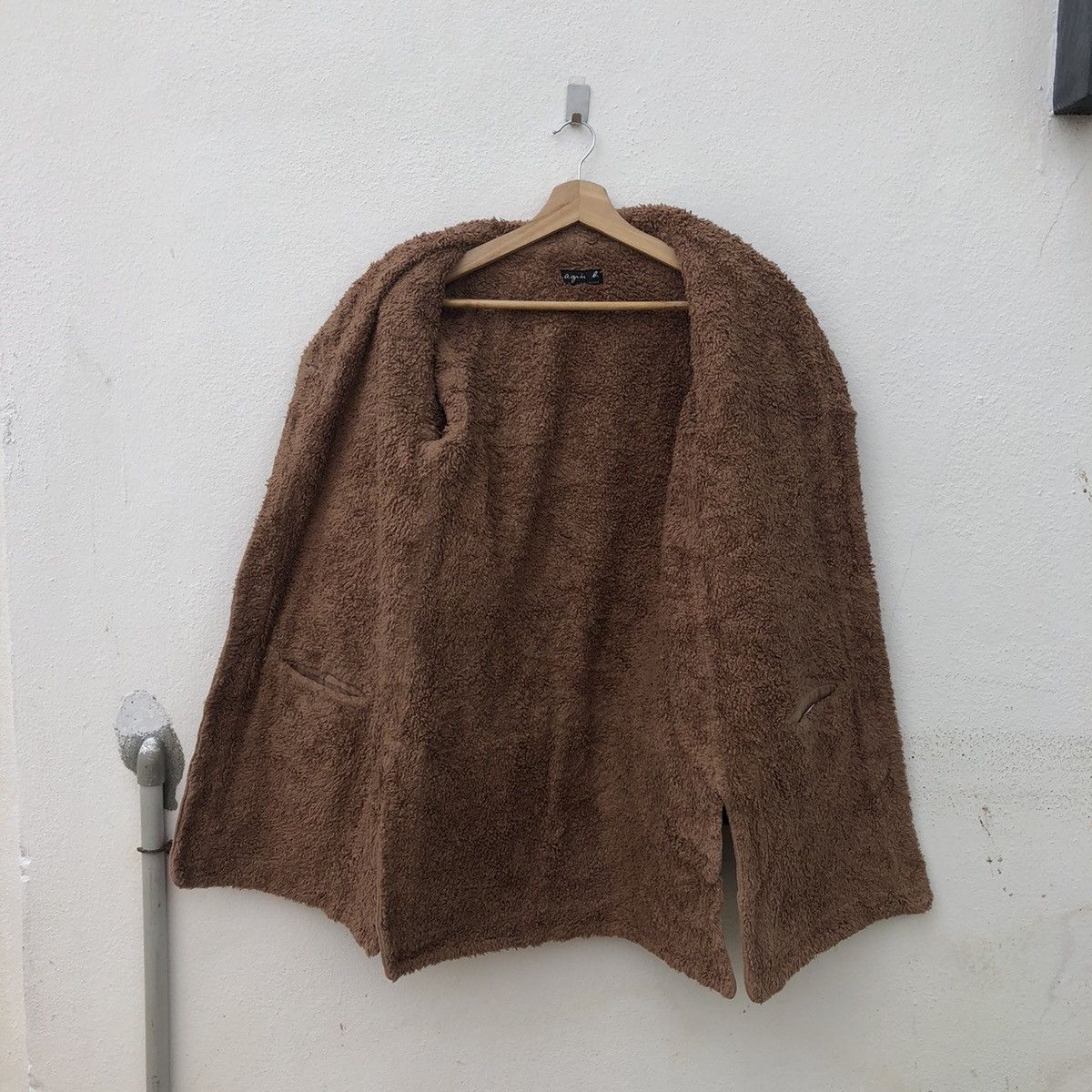 agnes b. AGNES B. PARIS FLEECE LONG JACKET Size US M / EU 48-50 / 2 - 8 Thumbnail