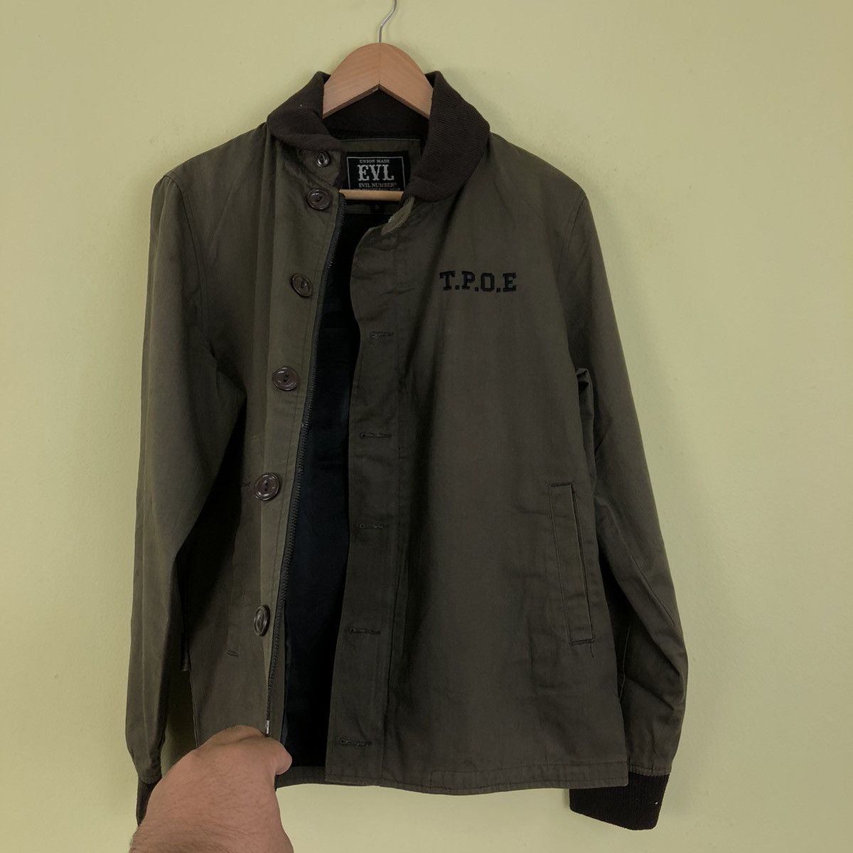Japanese Brand Union Made Evl Big Logo Light Jacket Size US M / EU 48-50 / 2 - 12 Thumbnail
