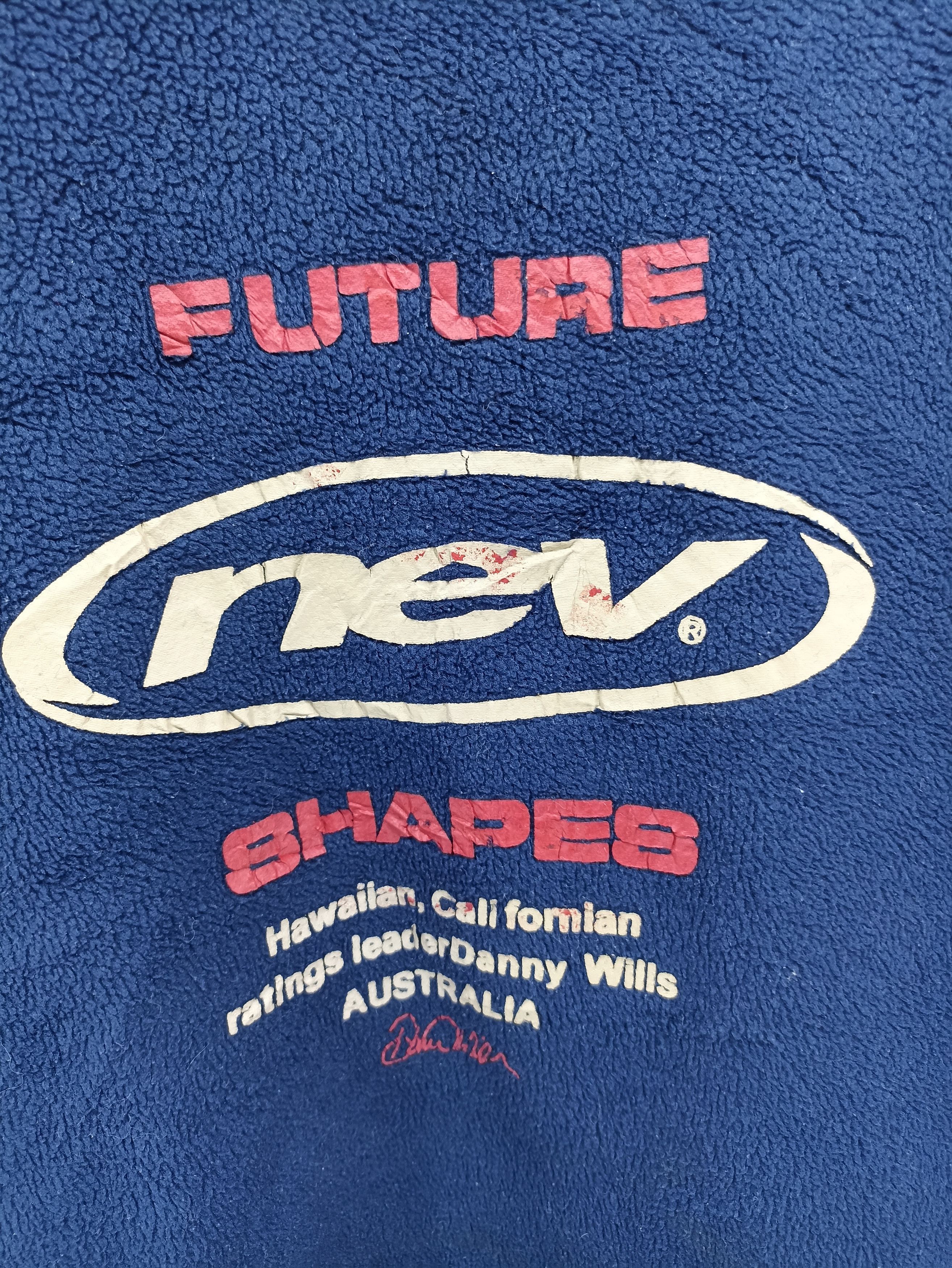 Japanese Brand × Vintage Vintage Nev Future Shapes Fleece Sweatshirt Size US M / EU 48-50 / 2 - 2 Thumbnail
