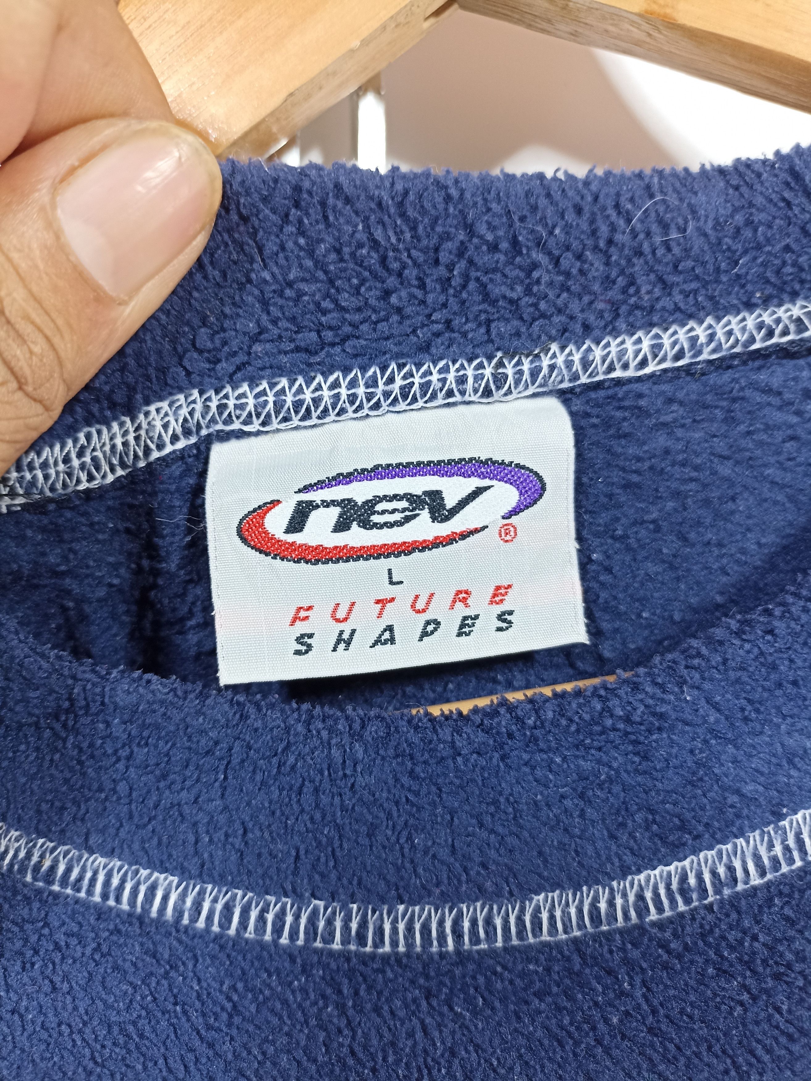 Japanese Brand × Vintage Vintage Nev Future Shapes Fleece Sweatshirt Size US M / EU 48-50 / 2 - 5 Thumbnail