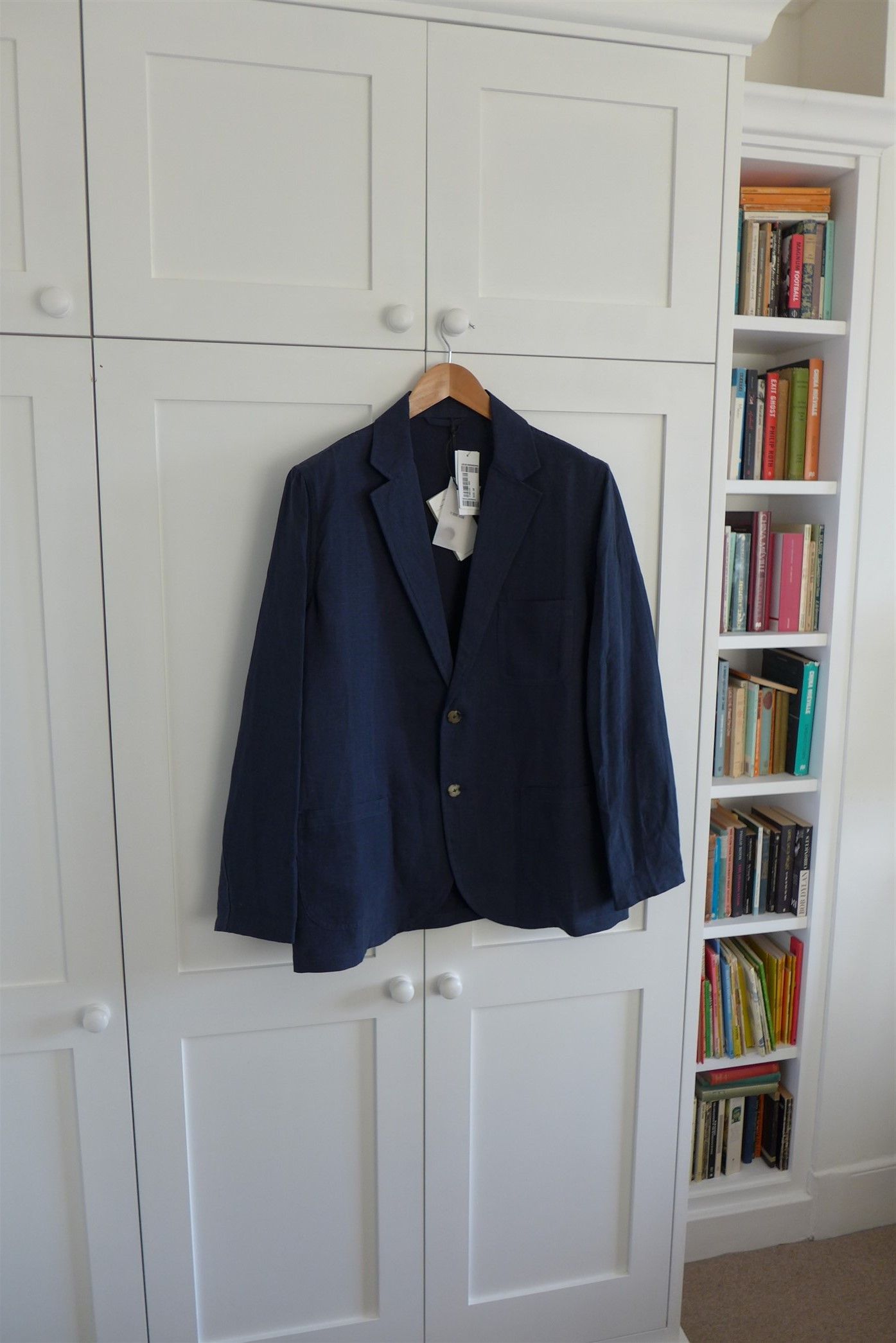 De Bonne Facture De Bonne Facture Relaxed Jacket - Navy Brushed Linen Size US M / EU 48-50 / 2 - 11 Thumbnail