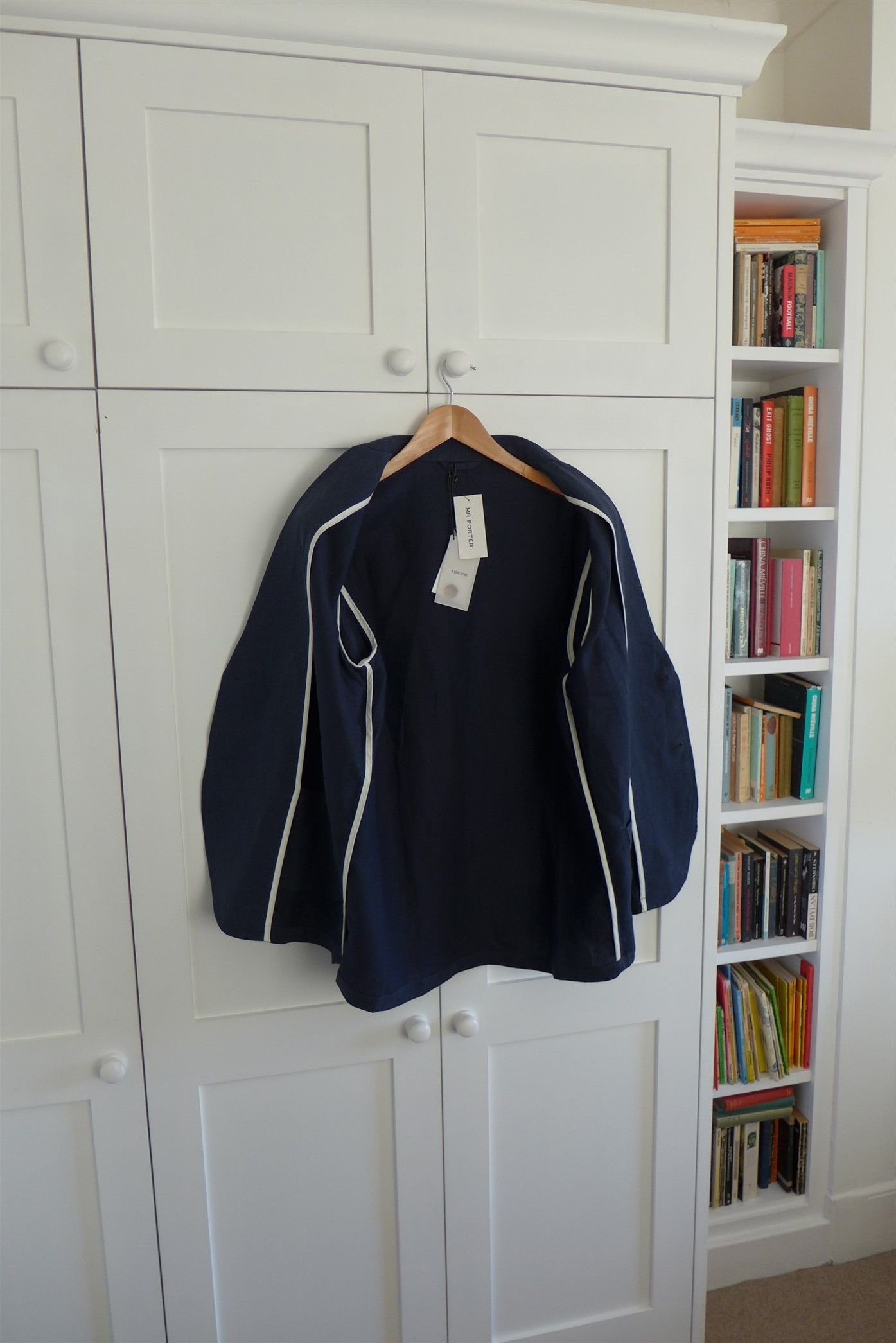 De Bonne Facture De Bonne Facture Relaxed Jacket - Navy Brushed Linen Size US M / EU 48-50 / 2 - 13 Thumbnail