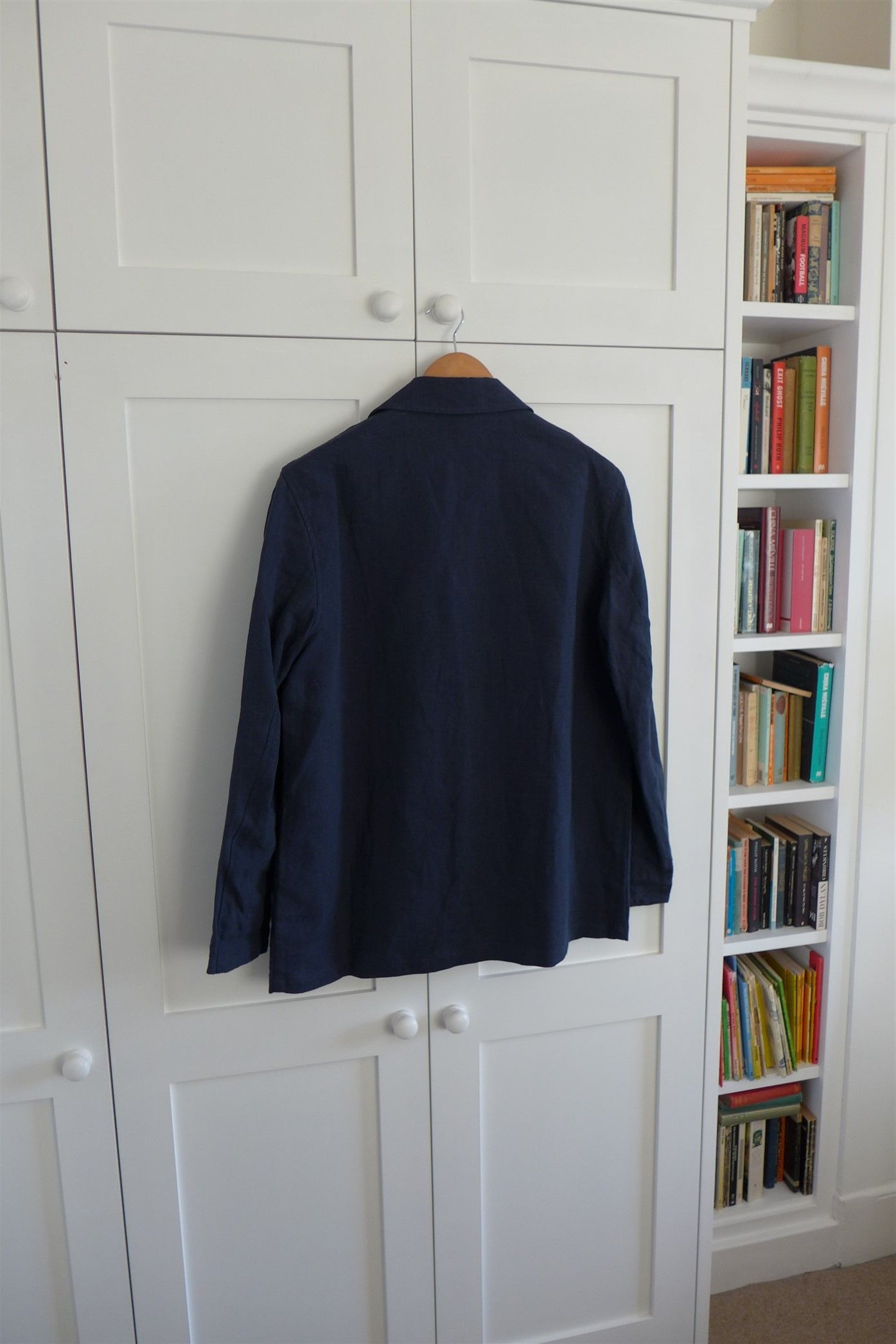 De Bonne Facture De Bonne Facture Relaxed Jacket - Navy Brushed Linen Size US M / EU 48-50 / 2 - 12 Thumbnail